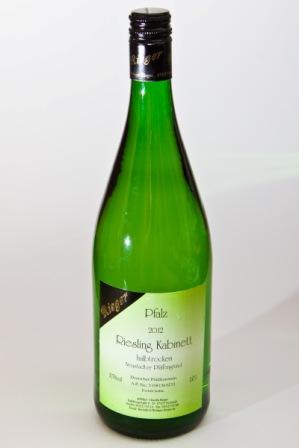 2012er Riesling - halbtrocken