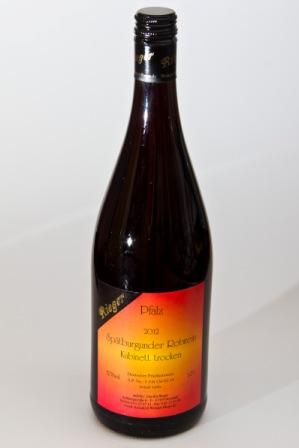 2012er Spätburgunder Rotwein - trocken