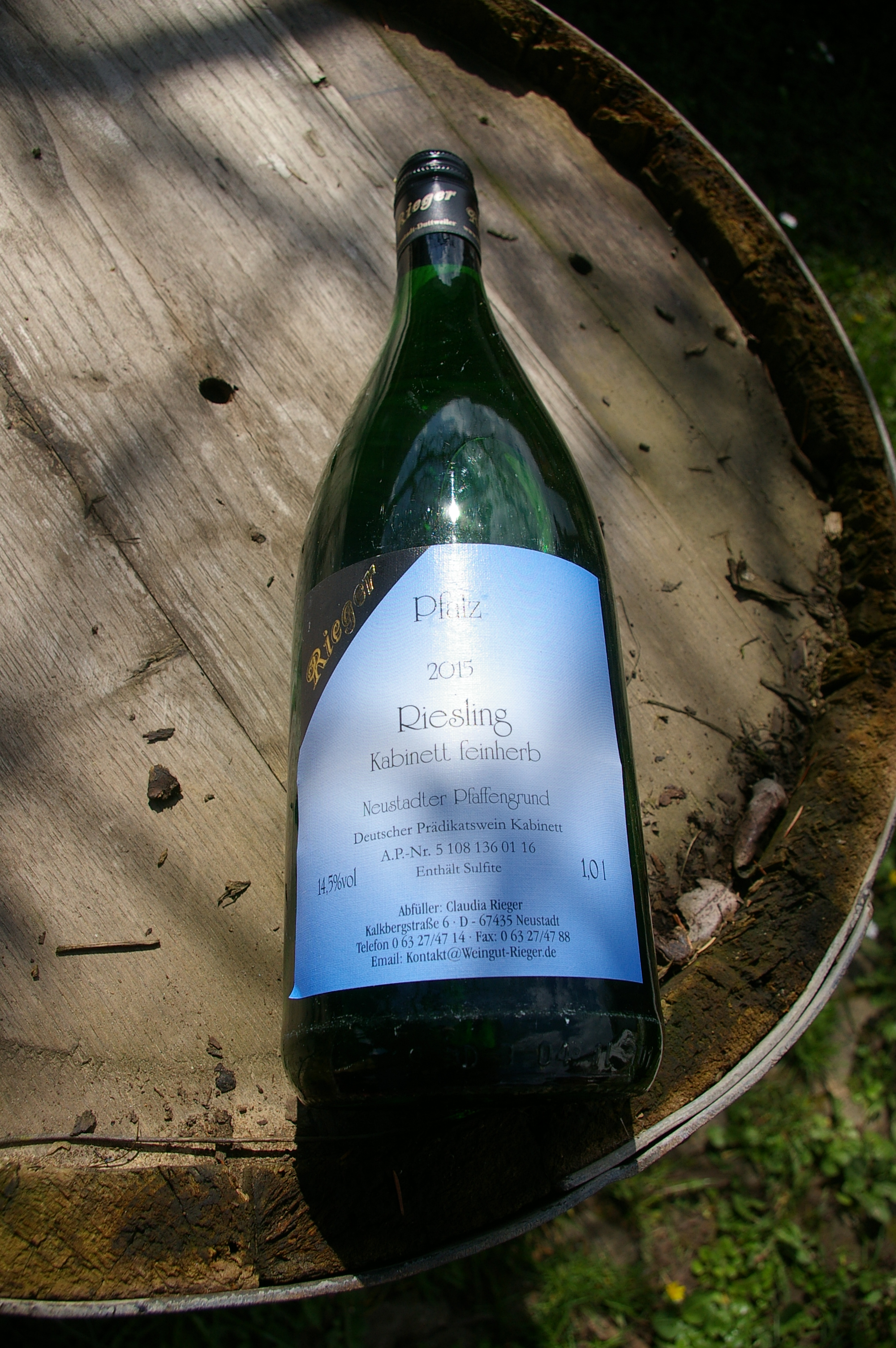 2015er Riesling - feinherb